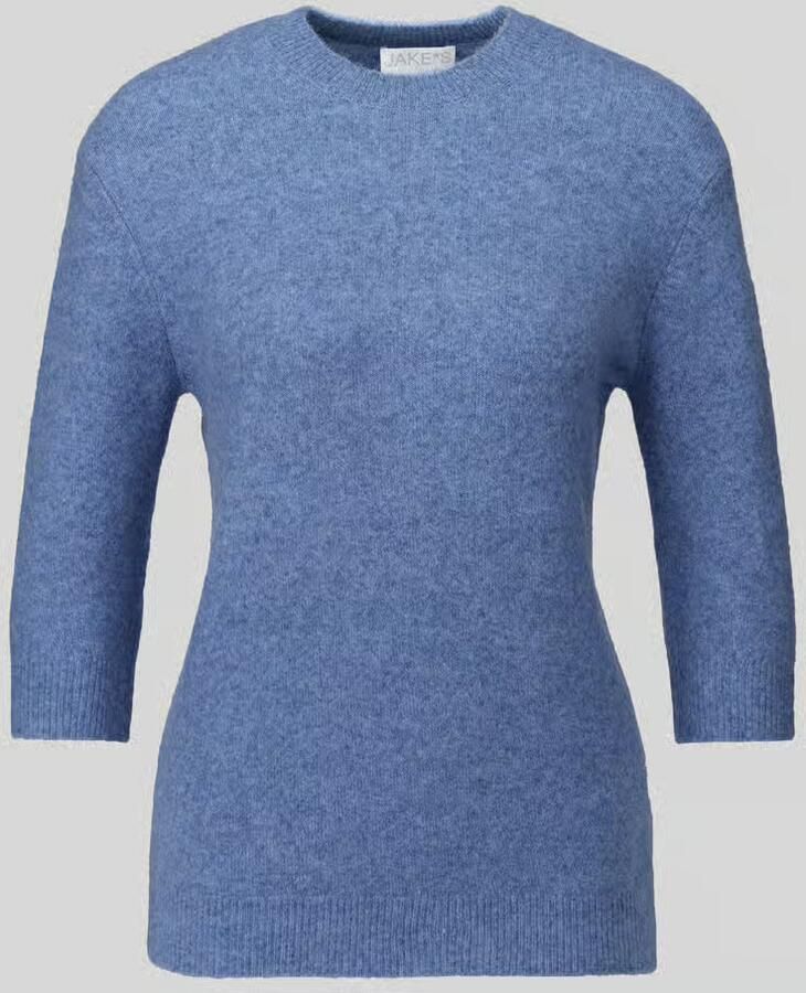 Jake*s Collection Pullover met halflange mouwen