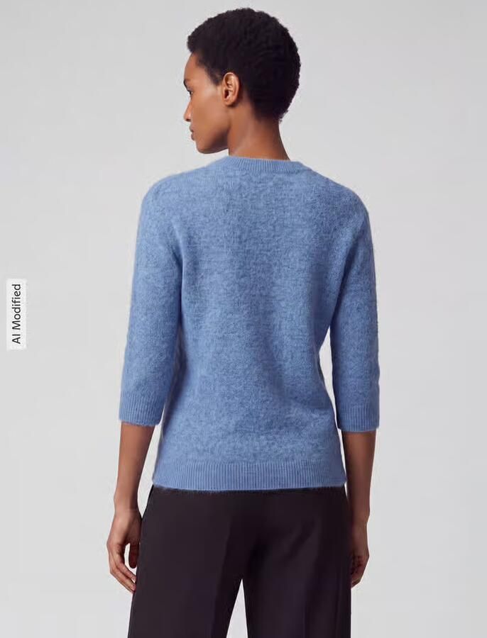 Jake*s Collection Pullover met halflange mouwen - Foto 3
