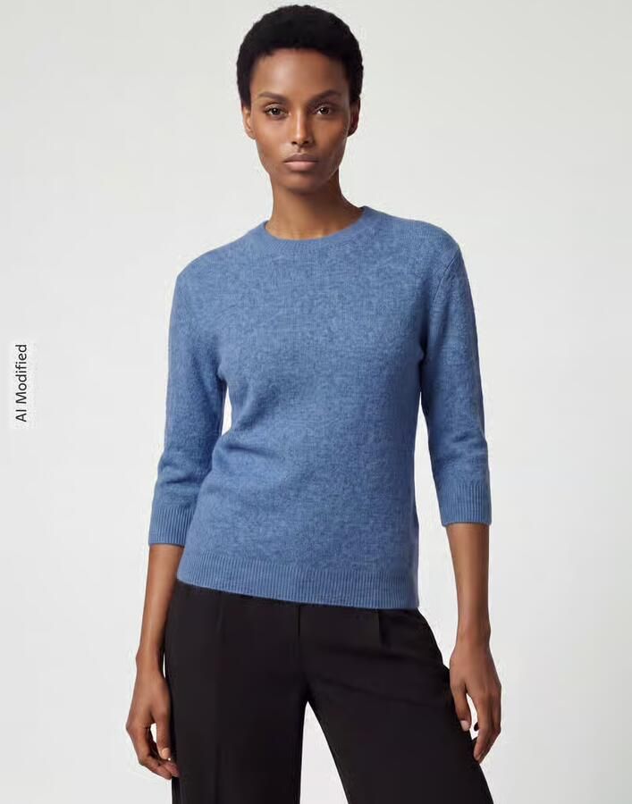 Jake*s Collection Pullover met halflange mouwen - Foto 2