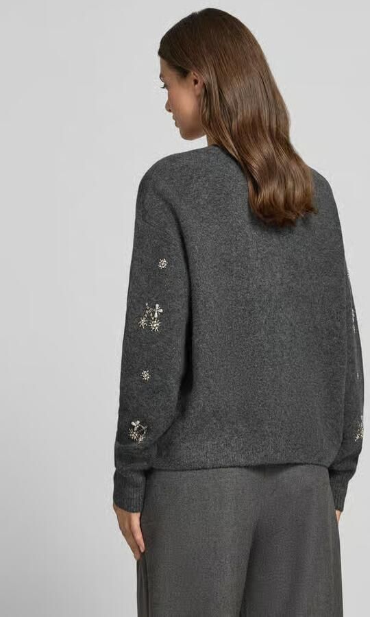 Jake*s Collection Pullover met kralenapplicatie van Jake*s 'K106-EmbelPull' - Foto 3