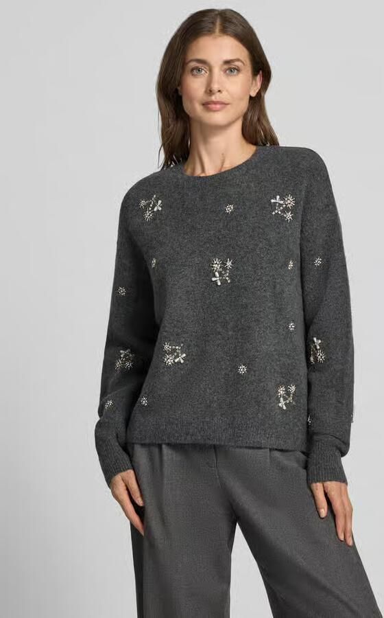 Jake*s Collection Pullover met kralenapplicatie van Jake*s 'K106-EmbelPull' - Foto 2
