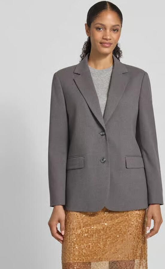 Jake*s Collection Regular fit blazer met klepzakken - Foto 2