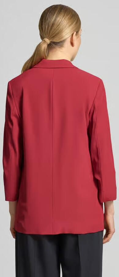Jake*s Collection regular fit blazer met reverskraag