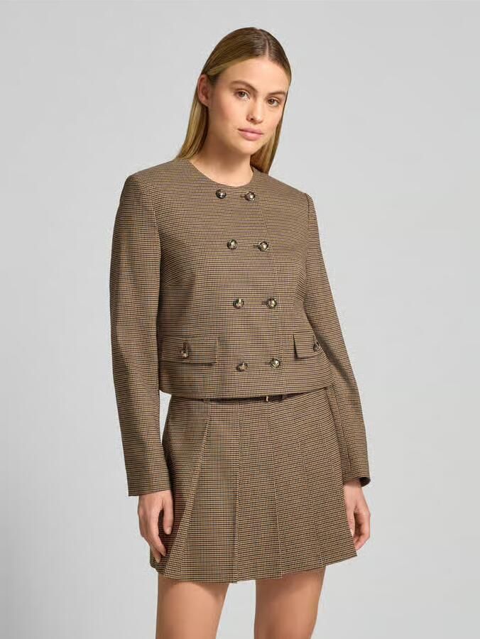 Jake*s Collection Regular fit blazer met viscose en paspelzakken - Foto 2