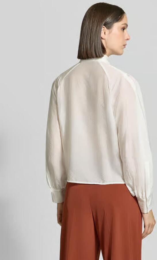 Jake*s Collection Regular fit blouse met lange mouwen van lyocellmix - Foto 3