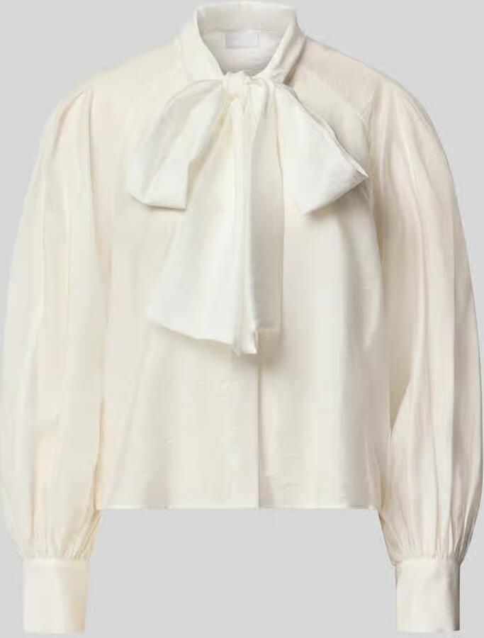 Jake*s Collection Regular fit blouse met lange mouwen van lyocellmix - Foto 2