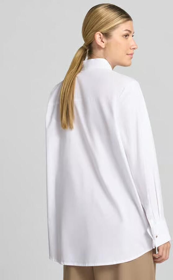 Jake*s Collection regular fit blouse met lange mouwen van puur katoen - Foto 2