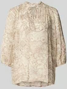 Jake*s Collection Regular fit 3 4-blouse met paisleymotief