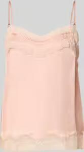 Jake*s Collection Regular fit blousetop met kant