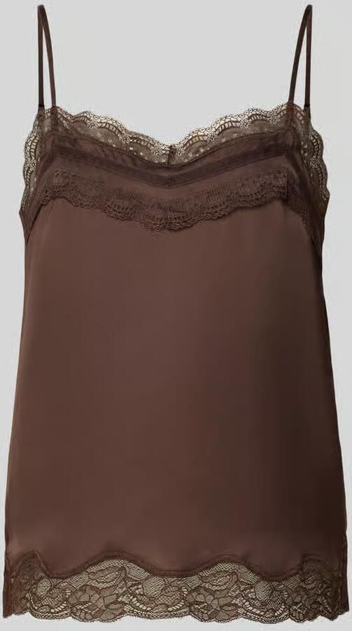 Jake*s Collection Regular fit blousetop met kant - Foto 2