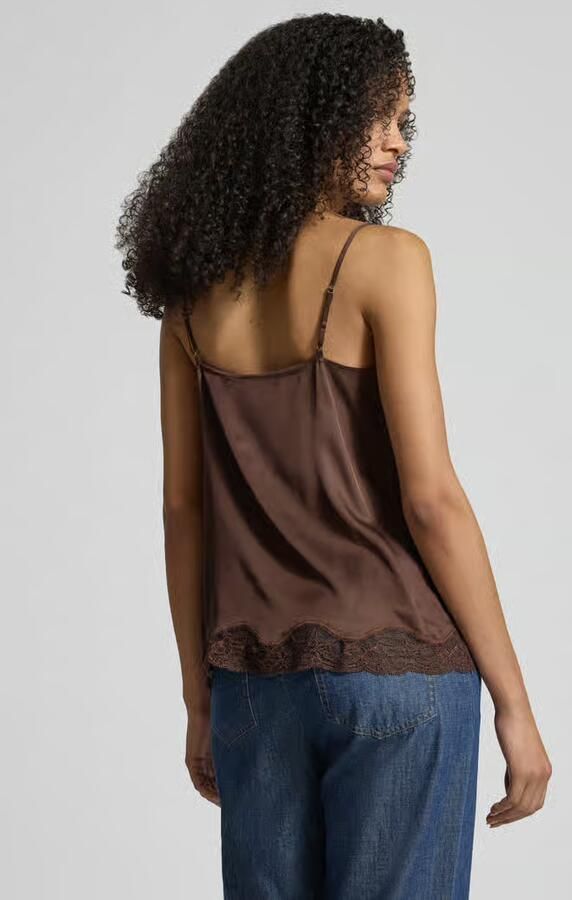 Jake*s Collection Regular fit blousetop met kant - Foto 2