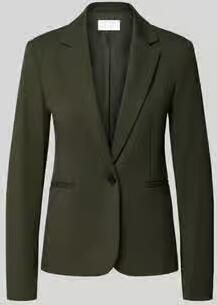 Jake*s Collection Regular fit kort colbert van viscosemix