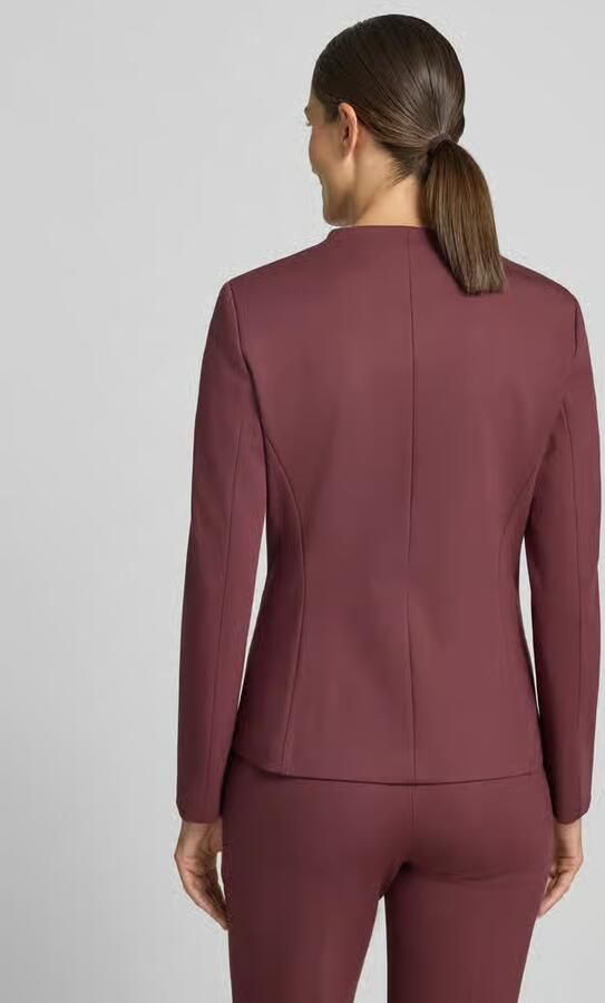 Jake*s Collection Regular fit kort colbert van viscosemix - Foto 2