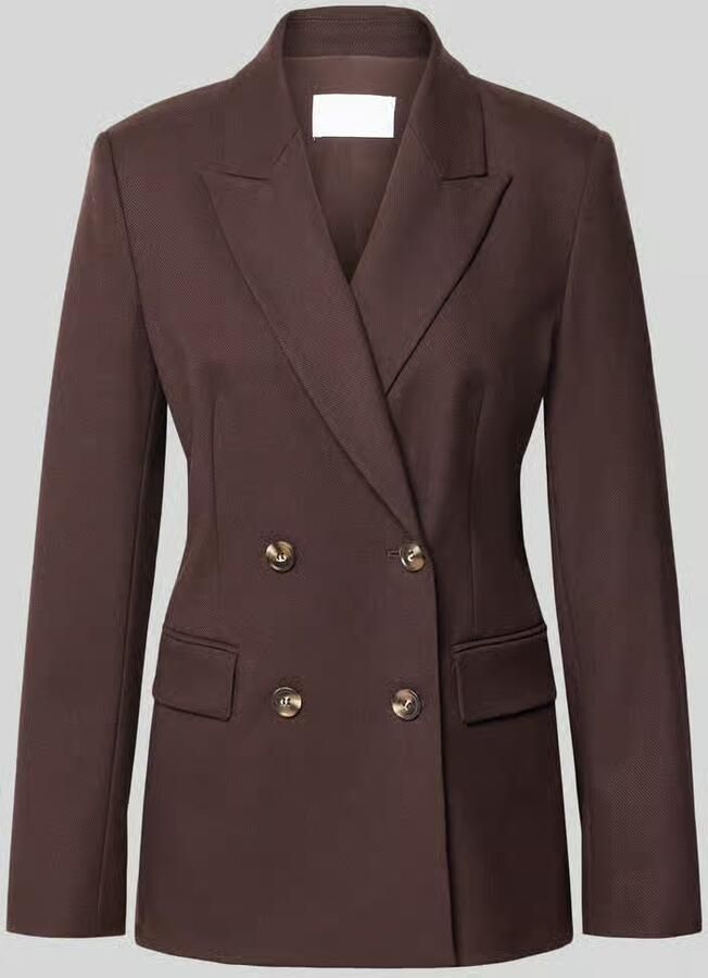 Jake*s Collection Regular fit korte blazer met viscose