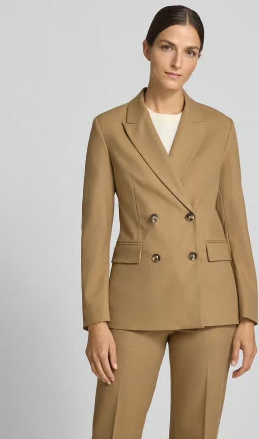 Jake*s Collection Regular fit korte blazer met viscose - Foto 3