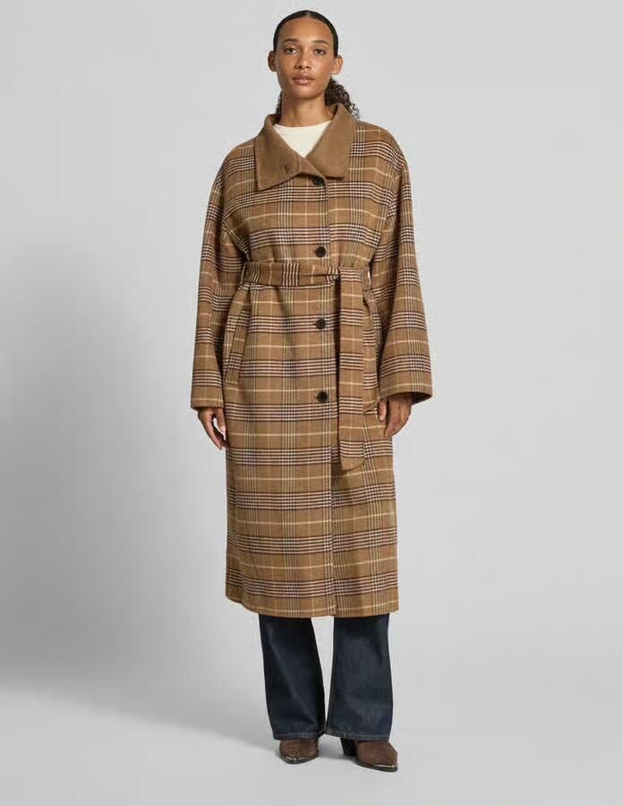 Jake*s Collection Regular fit lange jas met wol - Foto 2