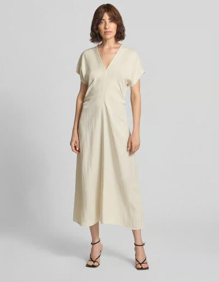 Jake*s Collection regular fit maxi-jurk van lyocellmix met viscose - Foto 2