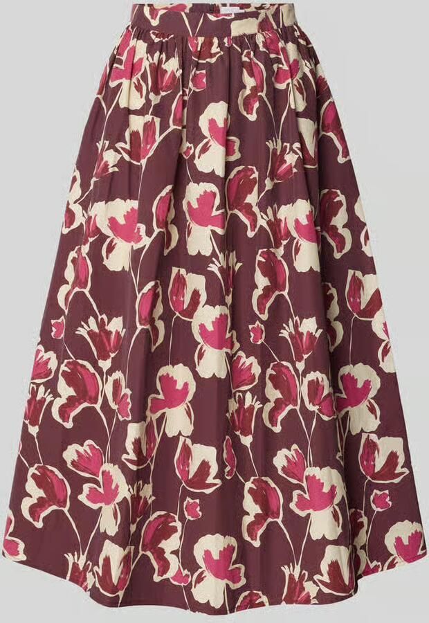 Jake*s Collection Regular fit midirok in A-lijn - Foto 2