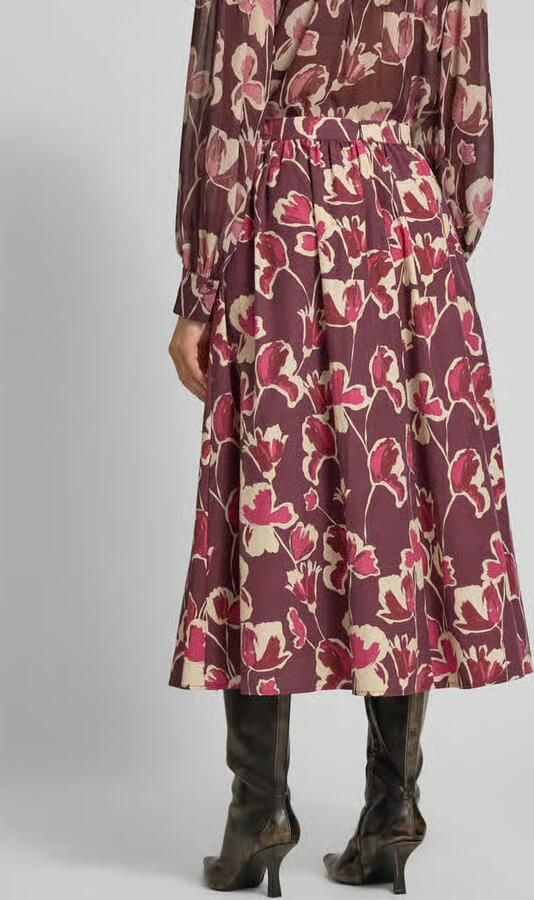 Jake*s Collection Regular fit midirok in A-lijn - Foto 3