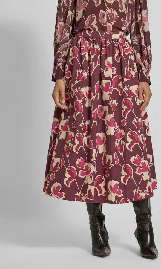 Jake*s Collection Regular fit midirok in A-lijn - Foto 2