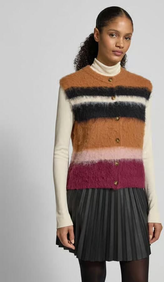 Jake*s Collection Regular fit mouwloos vest met ronde hals - Foto 2