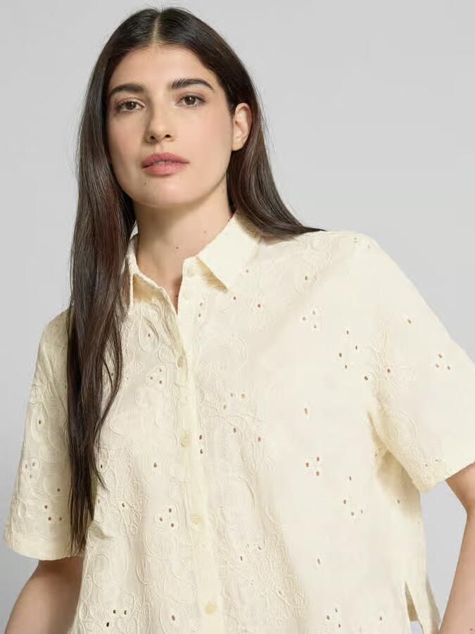 Jake*s Collection Regular fit overhemdblosue met 1 2-mouwen - Foto 2
