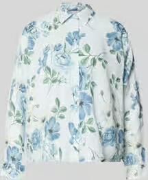 Jake*s Collection regular fit overhemdblouse van linnen