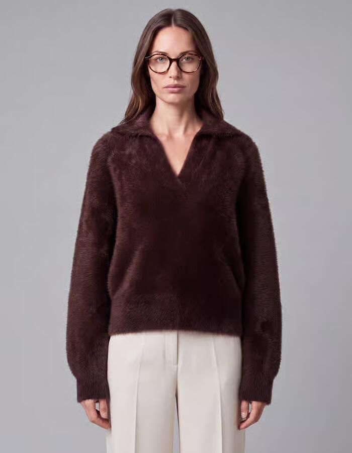 Jake*s Collection Regular fit pullover met katoen-aandeel - Foto 2