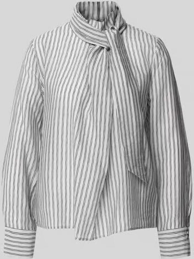 Jake*s Collection Regular fit strikblouse met streepmotief - Foto 2