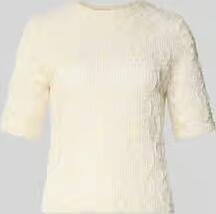 Jake*s Collection Regular fit T-shirt met bloemenapplicatie