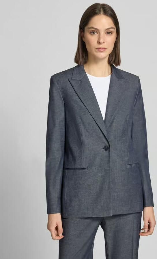 Jake*s Collection relaxed fit blazer in elegante denim-look - Foto 4