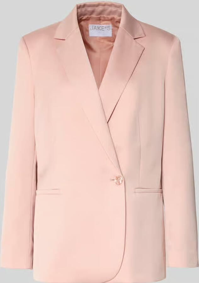 Jake*s Collection Relaxed fit blazer met reverskraag - Foto 2