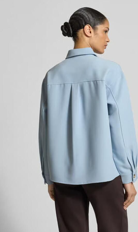 Jake*s Collection Relaxed fit blouse met borstzakken