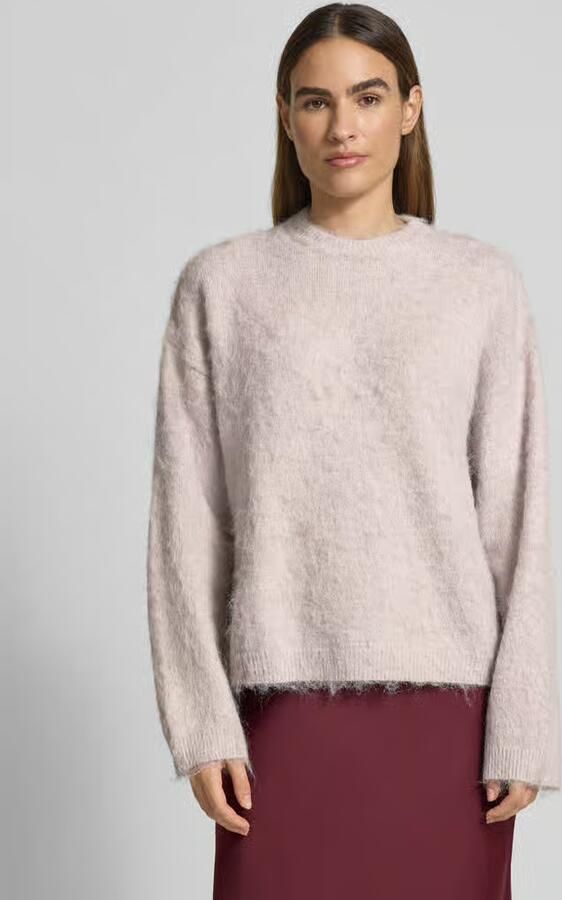 Jake*s Collection Relaxed fit gebreide pullover met wol - Foto 2