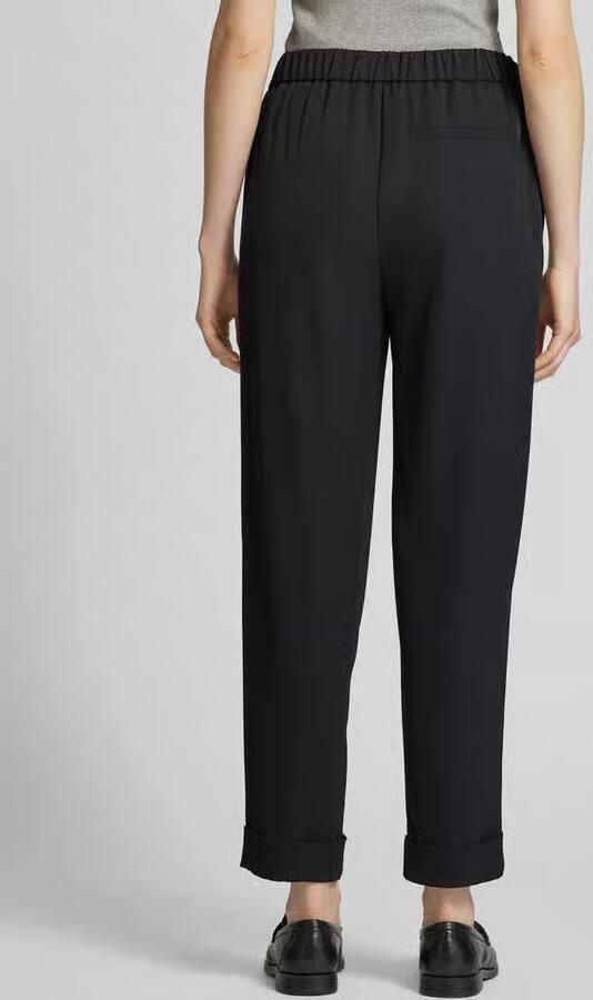 Jake*s Collection Slim fit pantalon met bandplooien