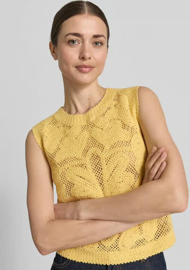 Jake*s Collection spencer met ronde hals