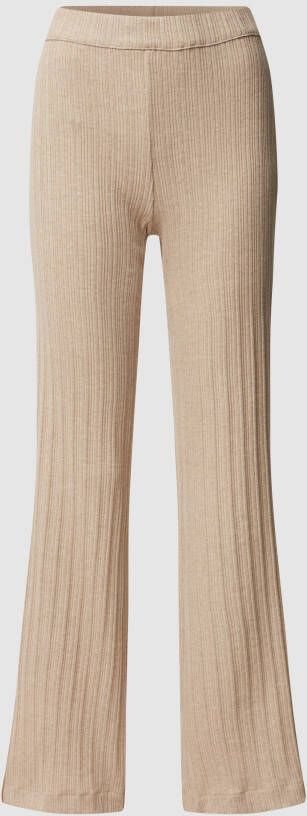 Jake*s Collection Stoffen broek in riblook