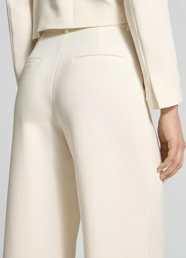 Jake*s Collection Stoffen broek met achterzakken