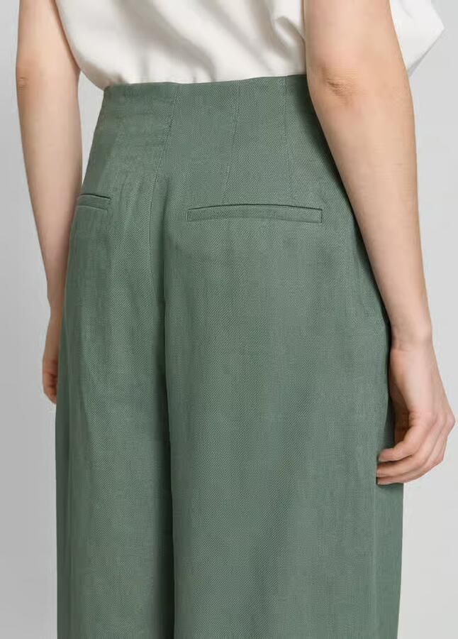 Jake*s Collection stoffen broek met Achterzakken