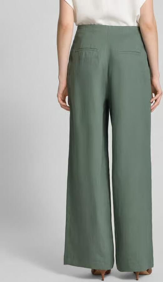 Jake*s Collection stoffen broek met Achterzakken
