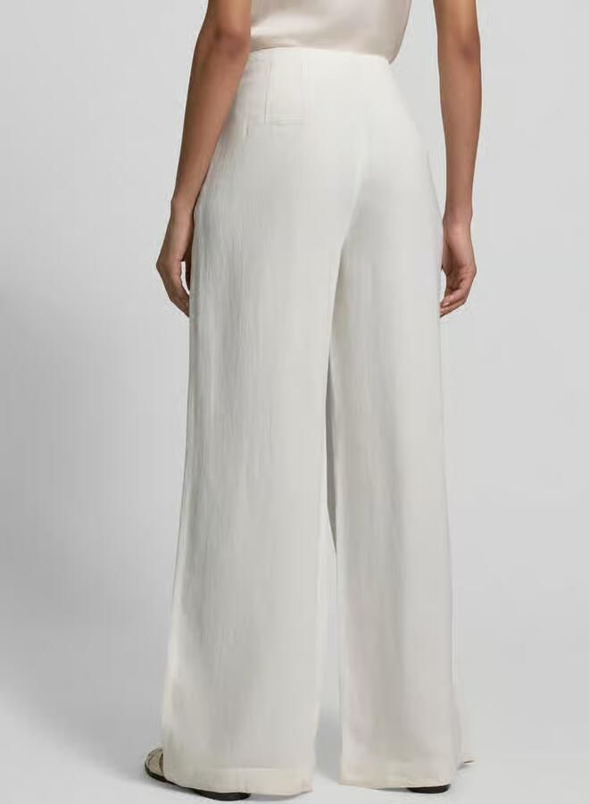 Jake*s Collection stoffen broek met Achterzakken