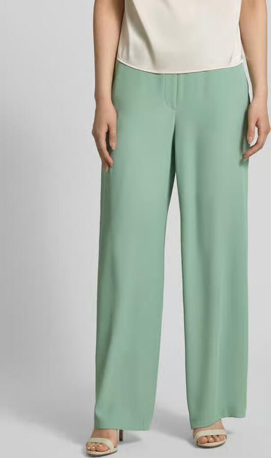 Jake*s Collection Stoffen broek met elastische band en steekzakken - Foto 3