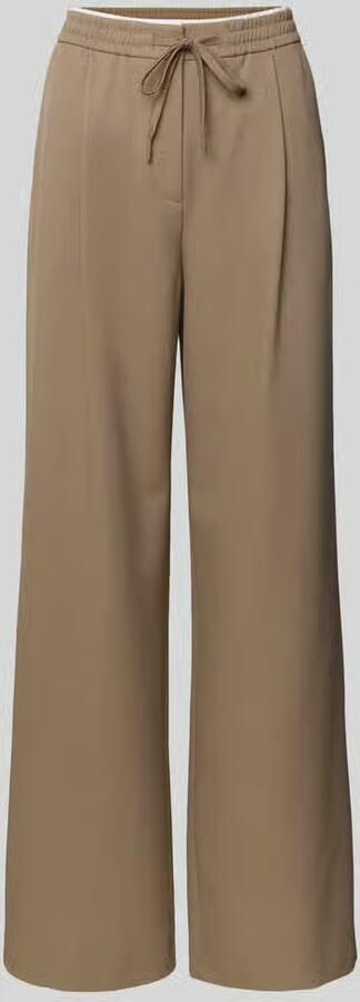 Jake*s Collection Stoffen broek met elastische band en tunnelkoord