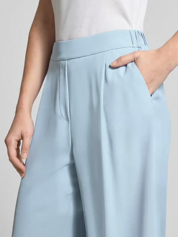 Jake*s Collection Stoffen broek met elastische band - Foto 2