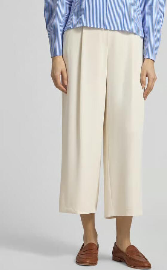 Jake*s Collection Stoffen broek met elastische band - Foto 3