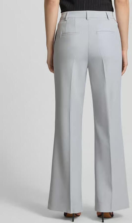 Jake*s Collection Stoffen broek met Franse steekzakken en vouwplooi - Foto 3