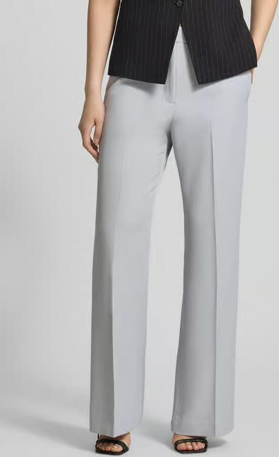 Jake*s Collection Stoffen broek met Franse steekzakken en vouwplooi - Foto 2