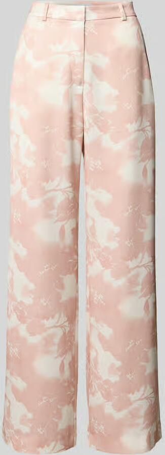 Jake*s Collection Stoffen broek met Franse steekzakken - Foto 2