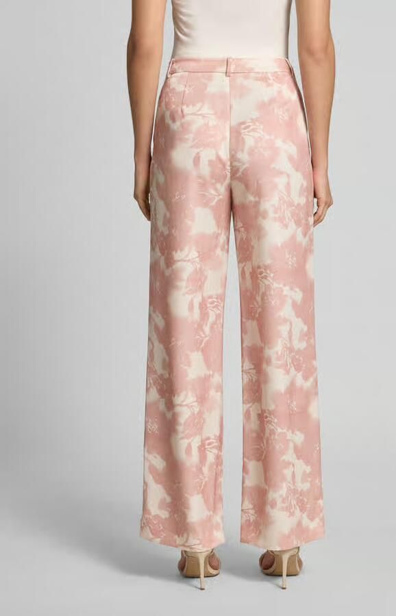 Jake*s Collection Stoffen broek met Franse steekzakken - Foto 3