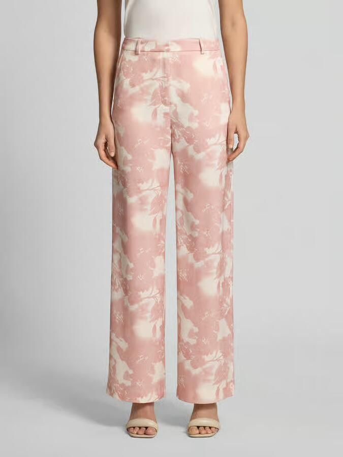 Jake*s Collection Stoffen broek met Franse steekzakken - Foto 2